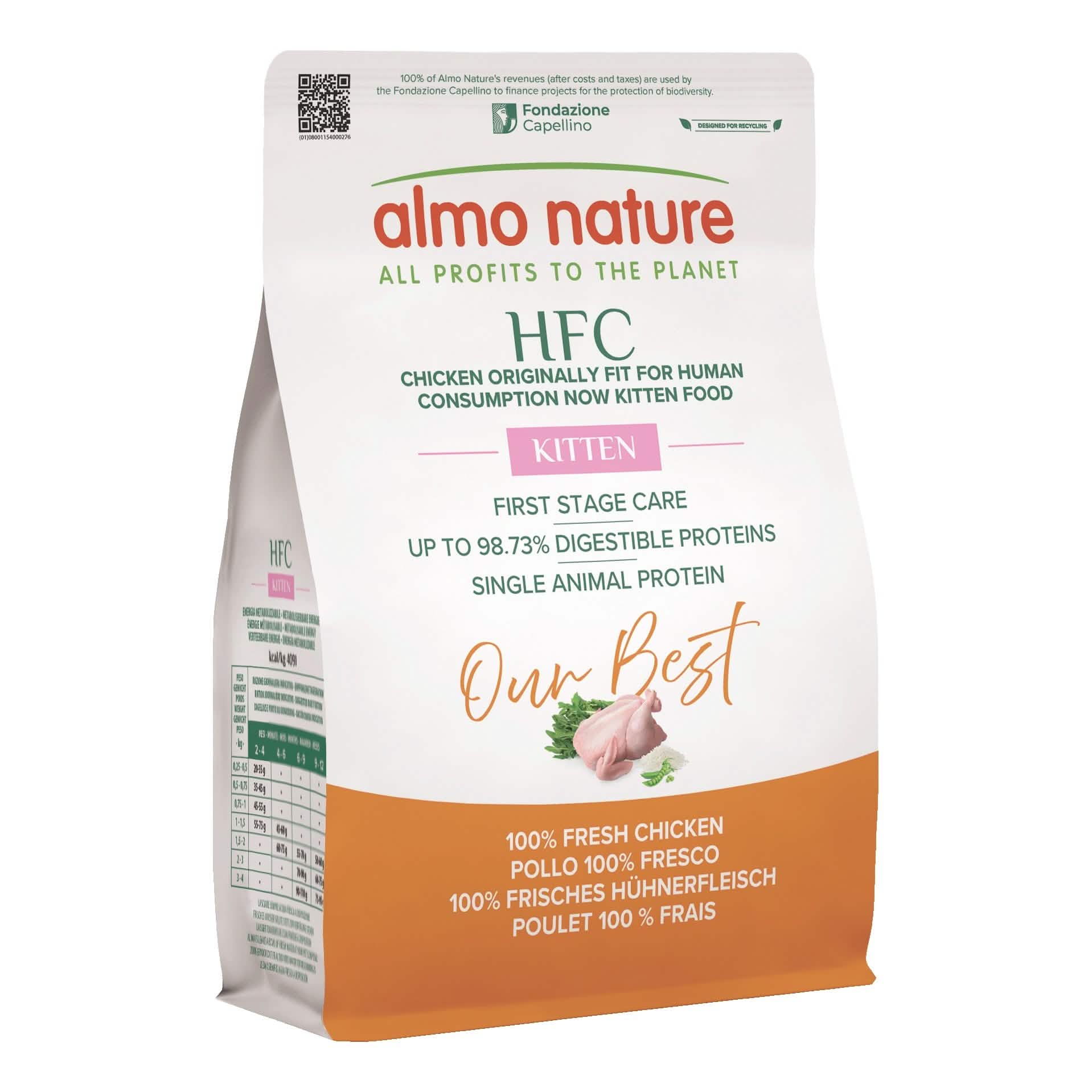 Almo Hfc Crocchette Gatto Our Best Kitten Pollo 300g