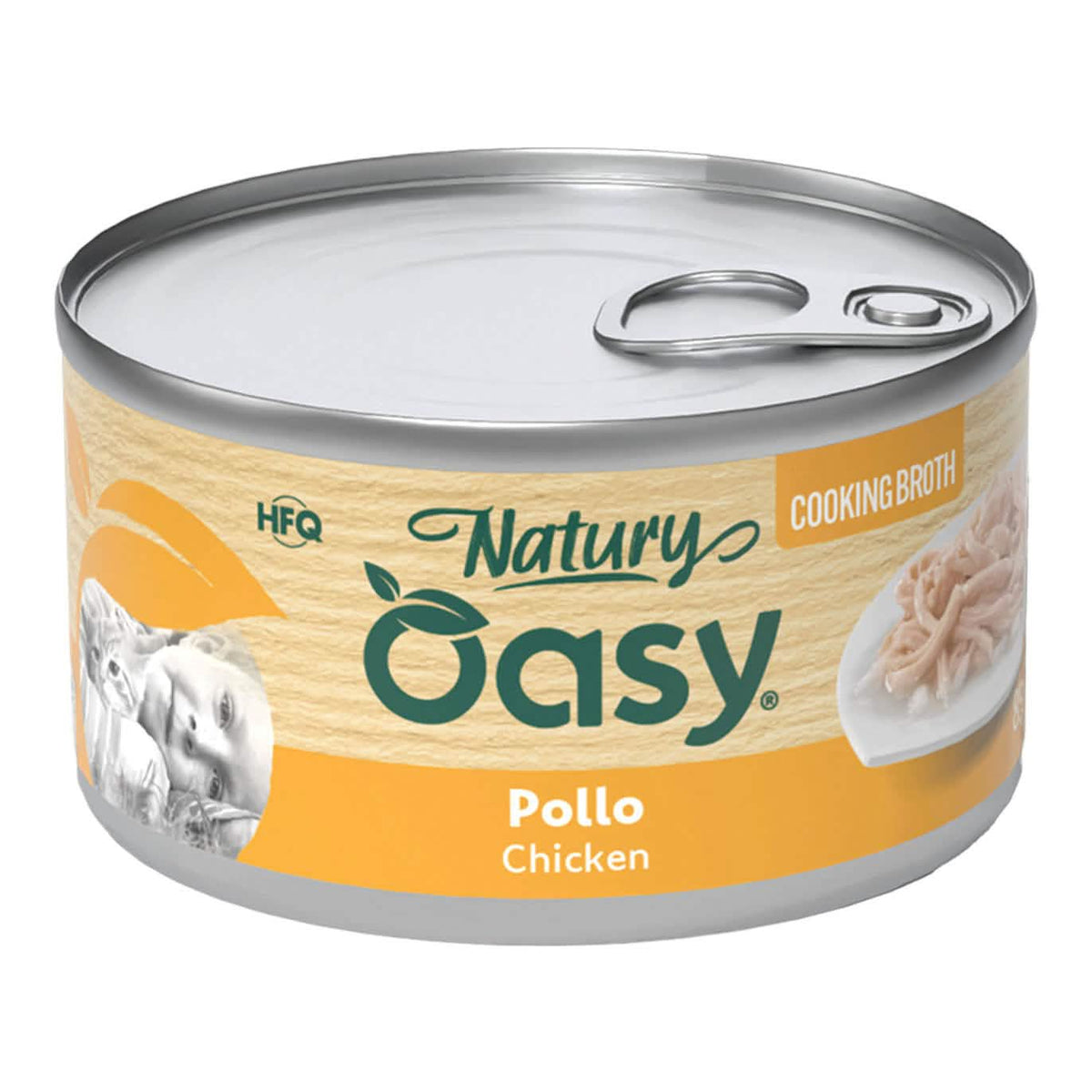 Oasy wet cat natury cooking broth pollo 85 g