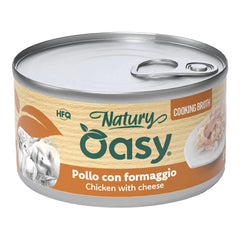 Oasy wet cat natury cooking broth pollo formaggio 85 g
