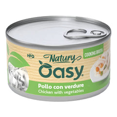 Oasy wet cat natury cooking broth pollo verdure 85 g