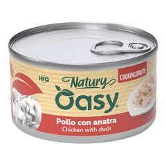 Oasy wet cat natury cooking broth pollo anatra 85 g
