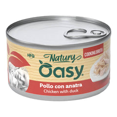 Oasy wet cat natury cooking broth pollo anatra 85 g