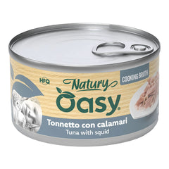 Oasy wet cat natury cooking broth tonnetto calamari 85 g