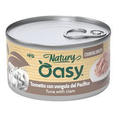 Oasy wet cat natury cooking broth tonnetto vongole 85 g