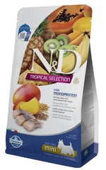 N&d tropical selection dog herring adult mini 5 kg