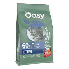 Oasy dry cat superior kitten tonno 300 g