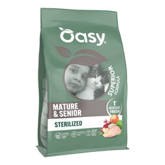 Oasy dry cat superior mature & senior sterilized pollo 300 g