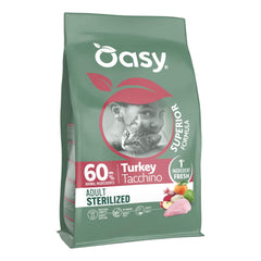 Oasy dry cat superior adult sterilized taccchino 1,5 kg