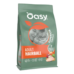 Oasy dry cat superior adult hairball 1,5 kg