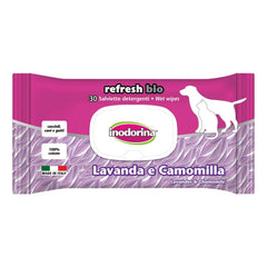 Inodorina salviette bio lavanda e camomilla 30 pezzi