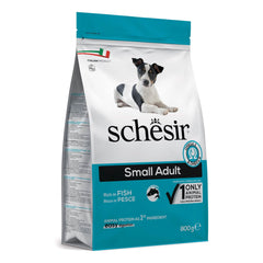 Schesir dog dry mantenimento ricco in pesce small 800 g