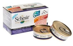 Schesir cat filetti tonnetto con manzo multipack 6x50 g