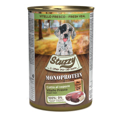Stuzzy dog monoprotein puppy vitello fresco 400 g