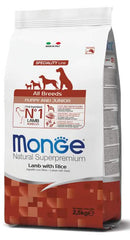 Monge all breeds puppy agnello & riso 12000 g