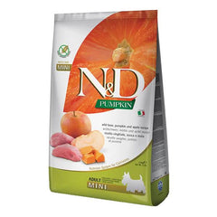 N&d gf pumpkin formula adult mini boar&apple 7 kg