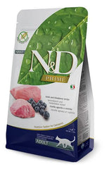 N&d cat grain free agnello & mirtillo adult 5 kg