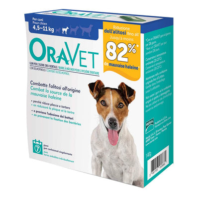 Oravet chewing gum dog small 7 pezzi