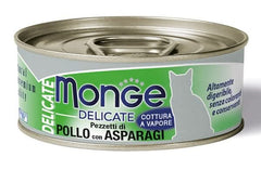 Monge Delicate Pezzetti di Pollo con Asparagi 80 g