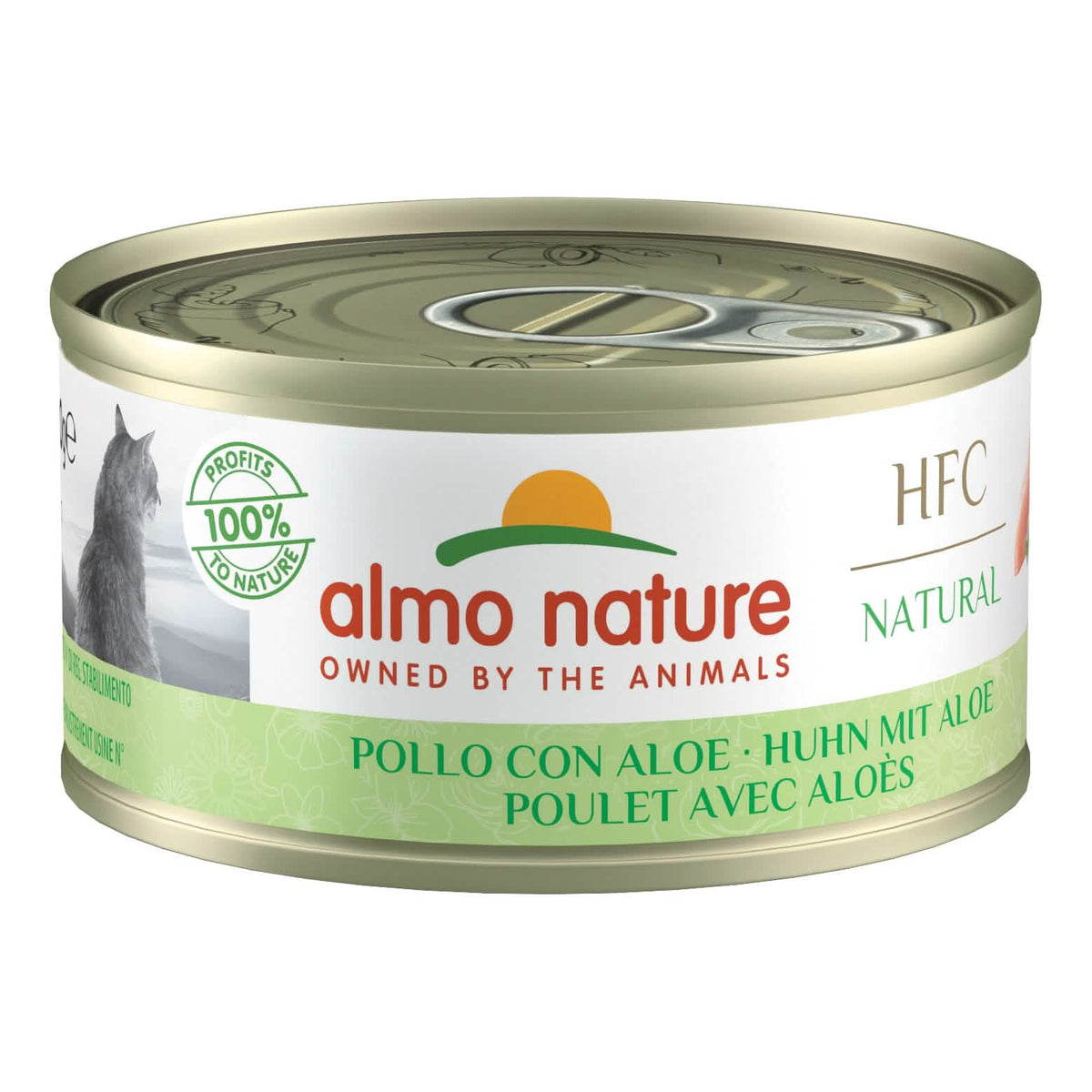 Hfc cat light pollo con aloe 70 g