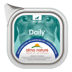 Daily menu dog pesce bianco riso 100 g