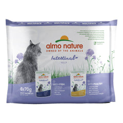 Pfc daily functional cat 70 multimulti pack sensitive con pesce e sensitive con pollame 6 x 11 g