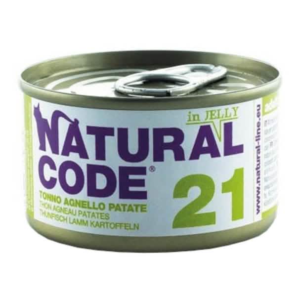 Natural code 21 tonno agnello e patate