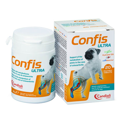 Confis Ultra Candioli barattolo 20 compresse per cani