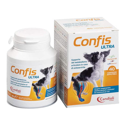 Confis Ultra Candioli barattolo 40 compresse per cani