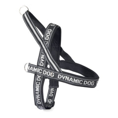Pettorina in neoprene dynamic nera 100 mm