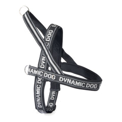 Pettorina in neoprene dynamic nera 45 mm