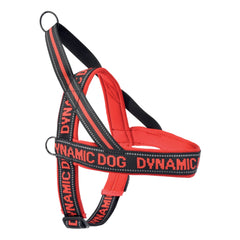 Pettorina in neoprene dynamic rossa 100 mm