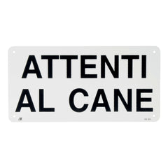 Targa attenti al cane 3p