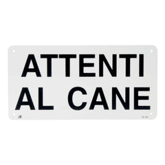 Targa attenti al cane 3p