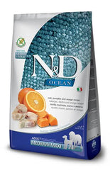 N&d ocean dog pumpkin codfish & orange adult medium/maxi 12 kg