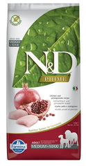 N&d prime dog chicken & pomegranate adult medium/maxi 12 kg