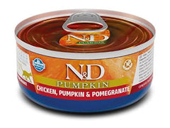 N&D Cat Pollo, Zucca & Melograno Wet Food 80 g