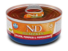 N&D Cat Pollo, Zucca & Melograno Wet Food 80 g