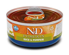 N&D Cat Duck & Pumpkin 80 g - Cibo Umido per Gatti