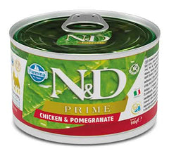 N&d dog prime chicken & pomegranate 140 g