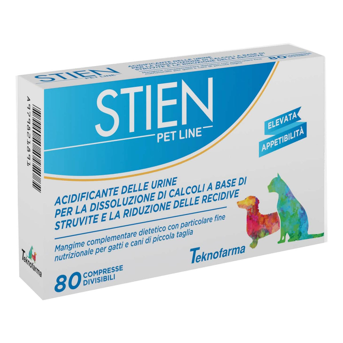 Stien pet line gatti/cani piccola taglia 80 compresse divisibili - Scodinzolando