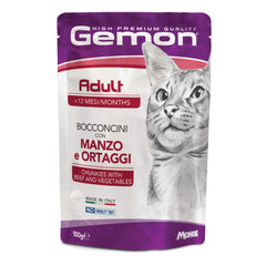 Gemon adult bocconcini manzo verdure 100 g