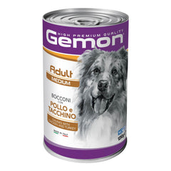 Gemon adult medium bocconi pollo tacchino 1,25 kg
