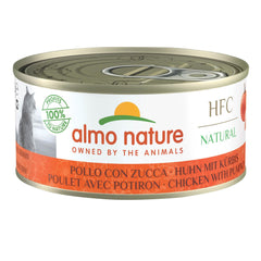 Natural pollo con zucca 150 g