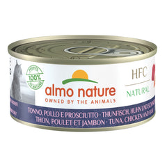 Natural tonno, pollo e prosciutto 150 g