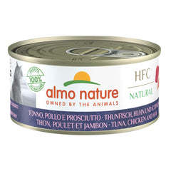 Natural tonno, pollo e prosciutto 150 g