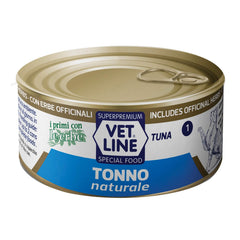 Vet line per gatto tonno naturale 70 g