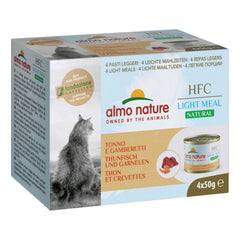Natural light meal tonno gamberetti 4 x 50 g
