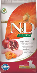 N&d pumpkin dog pollo e melograno puppy mini 7 kg