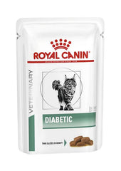 Veterinary health nutrition wet cat diabetic 12x85 g