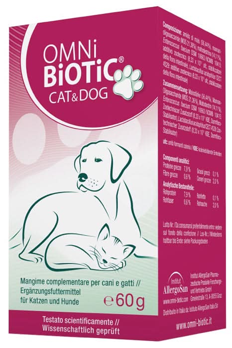 Omni biotic cat&dog barattolo 60 g - Scodinzolando